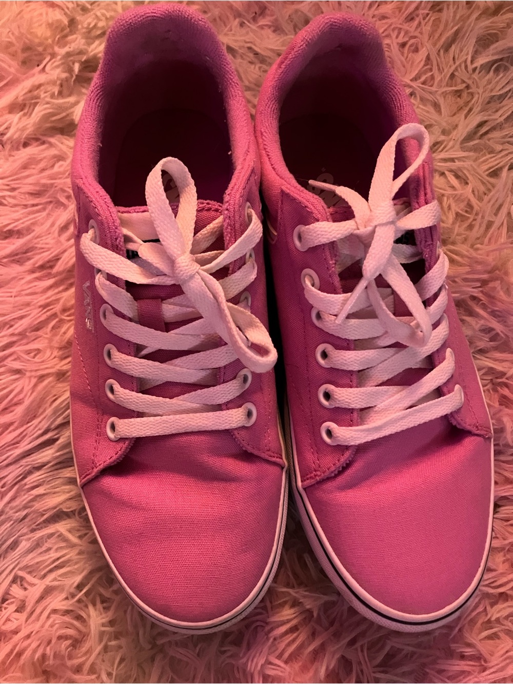Pink Platform Vans - Picture 2 of 9